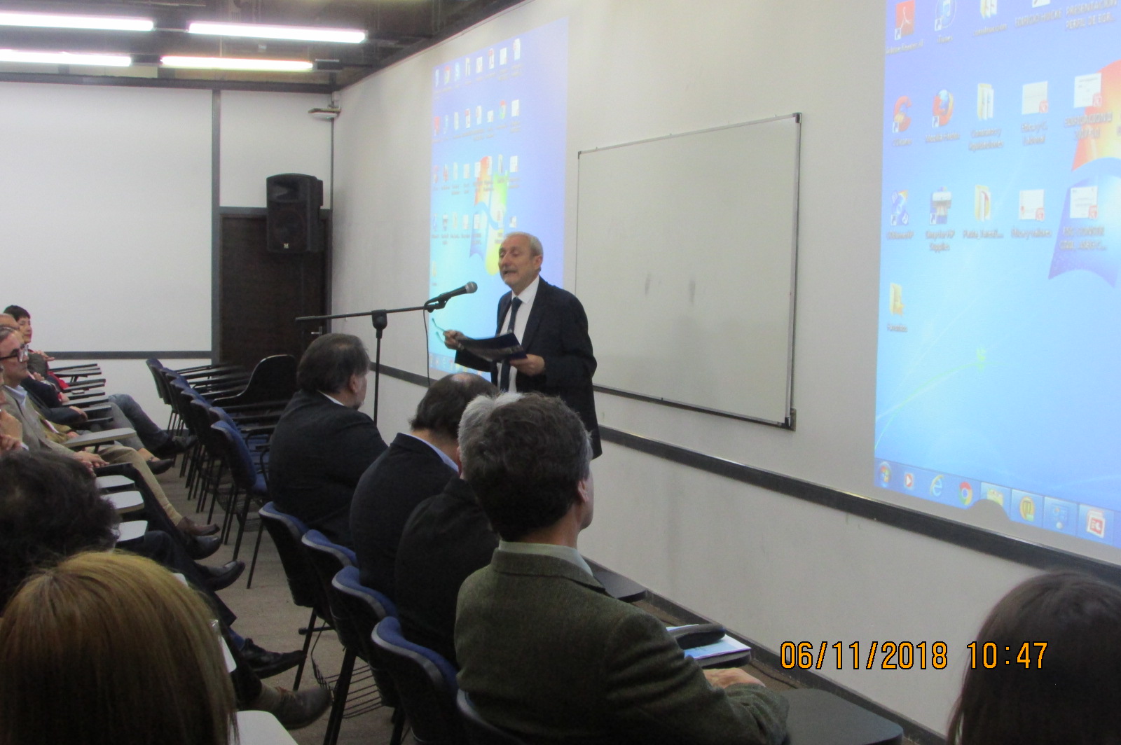 Palabras del Rector de la Universidad de Valparaíso, señor Aldo Valle Acevedo